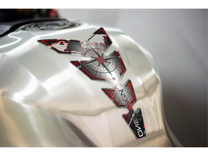 PRINT TANKPAD, COMPASS RED main product photo