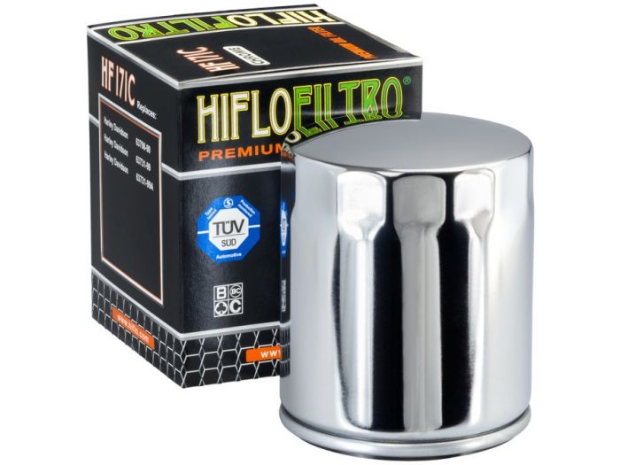 HIFLO OIL FILTER, HF171C CHROM main product photo