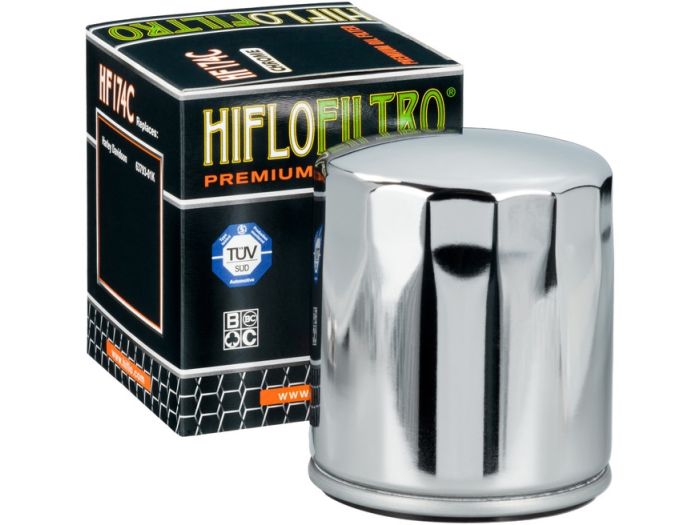 HIFLO OIL FILTER, HF174C CHROM main product photo