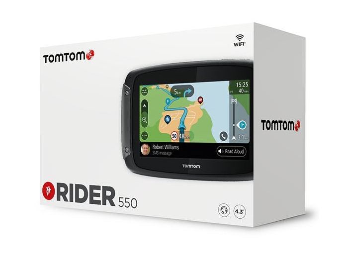 TOMTOM RIDER 550 WORLD WIDE main product photo